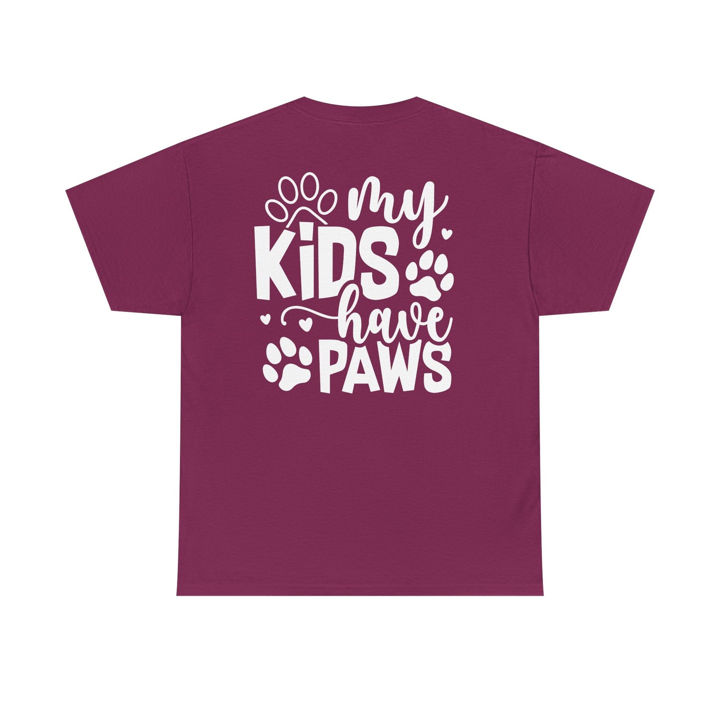 Oh My Kids Have Paws T-Shirt | Dog Mom Shirt | Cute Pet Lover Tee | Unisex Casual Graphic Shirt