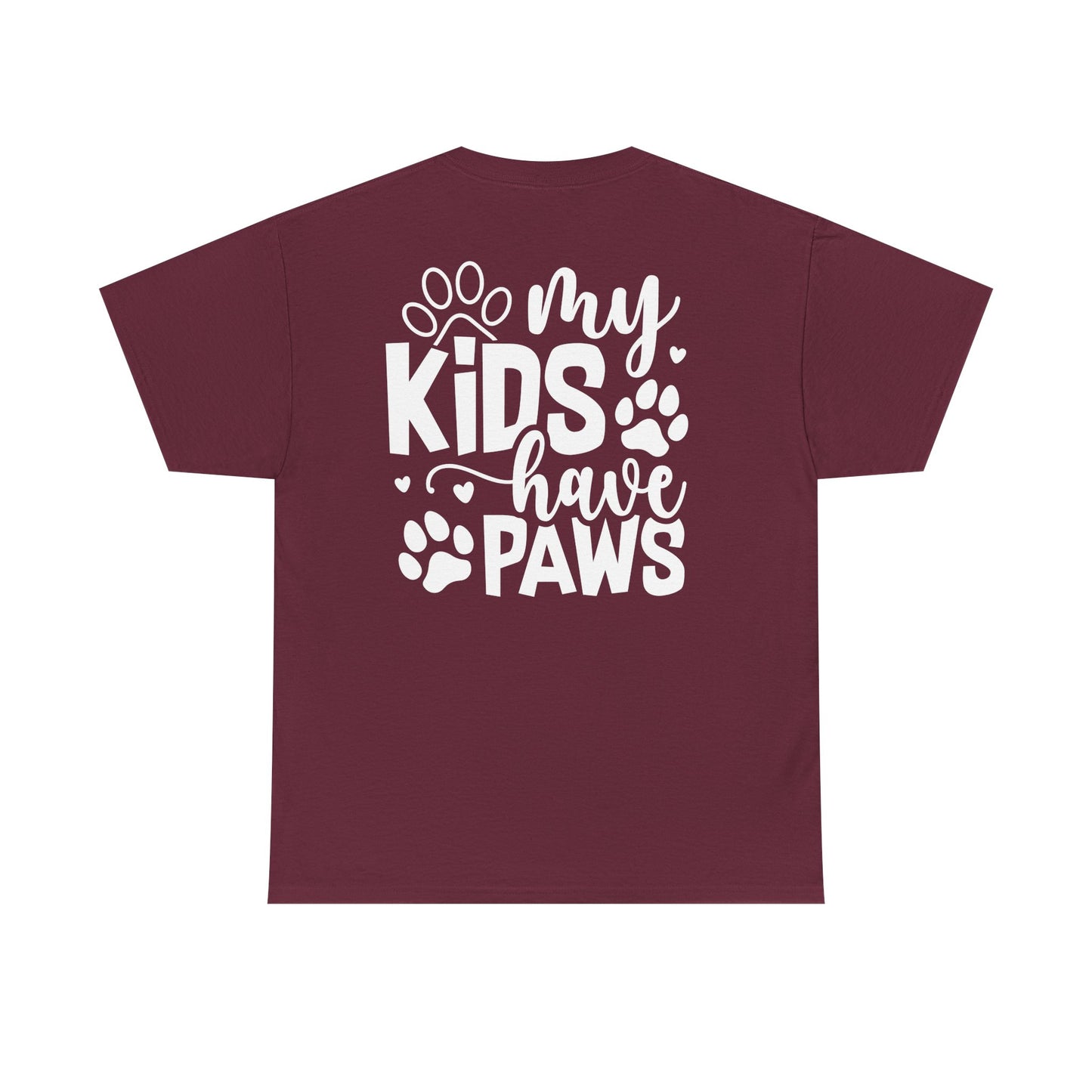 Oh My Kids Have Paws T-Shirt | Dog Mom Shirt | Cute Pet Lover Tee | Unisex Casual Graphic Shirt