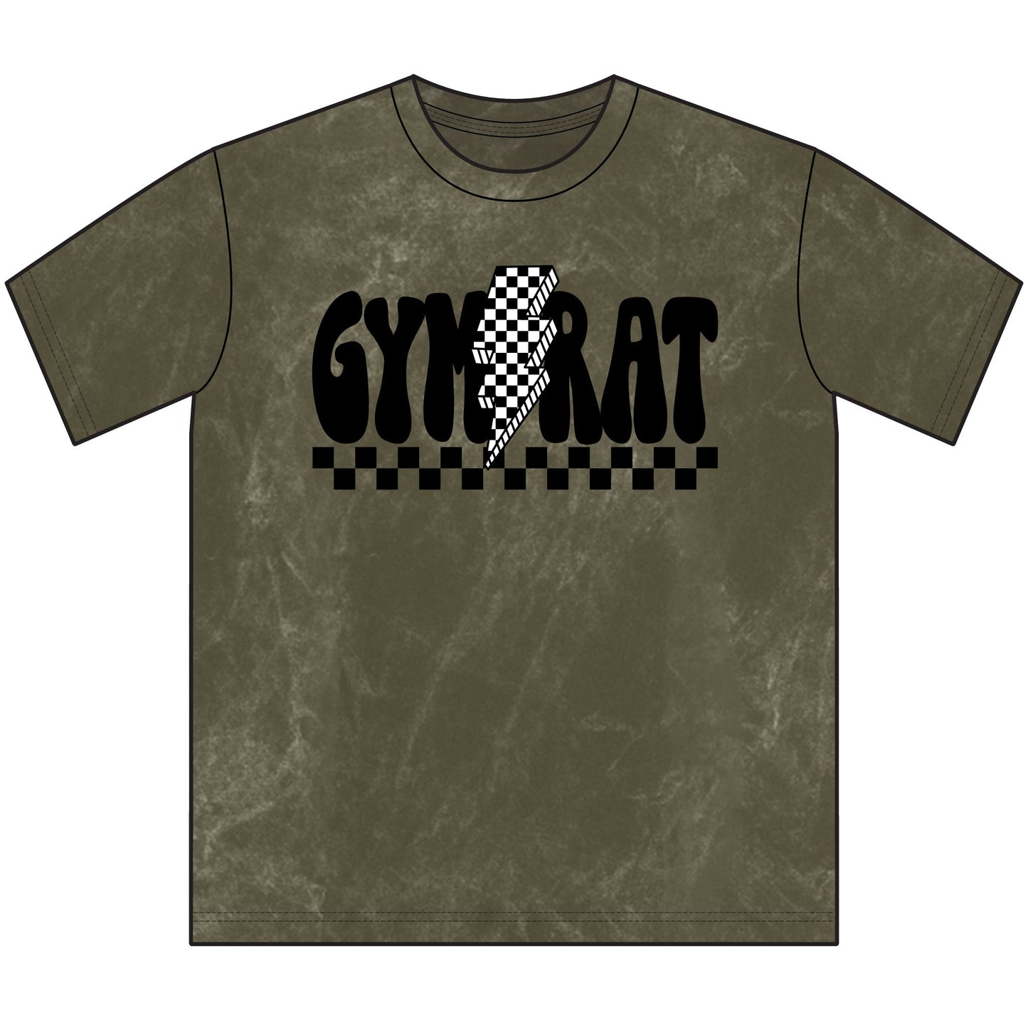 GYM Rat Vintage Crewneck Tee