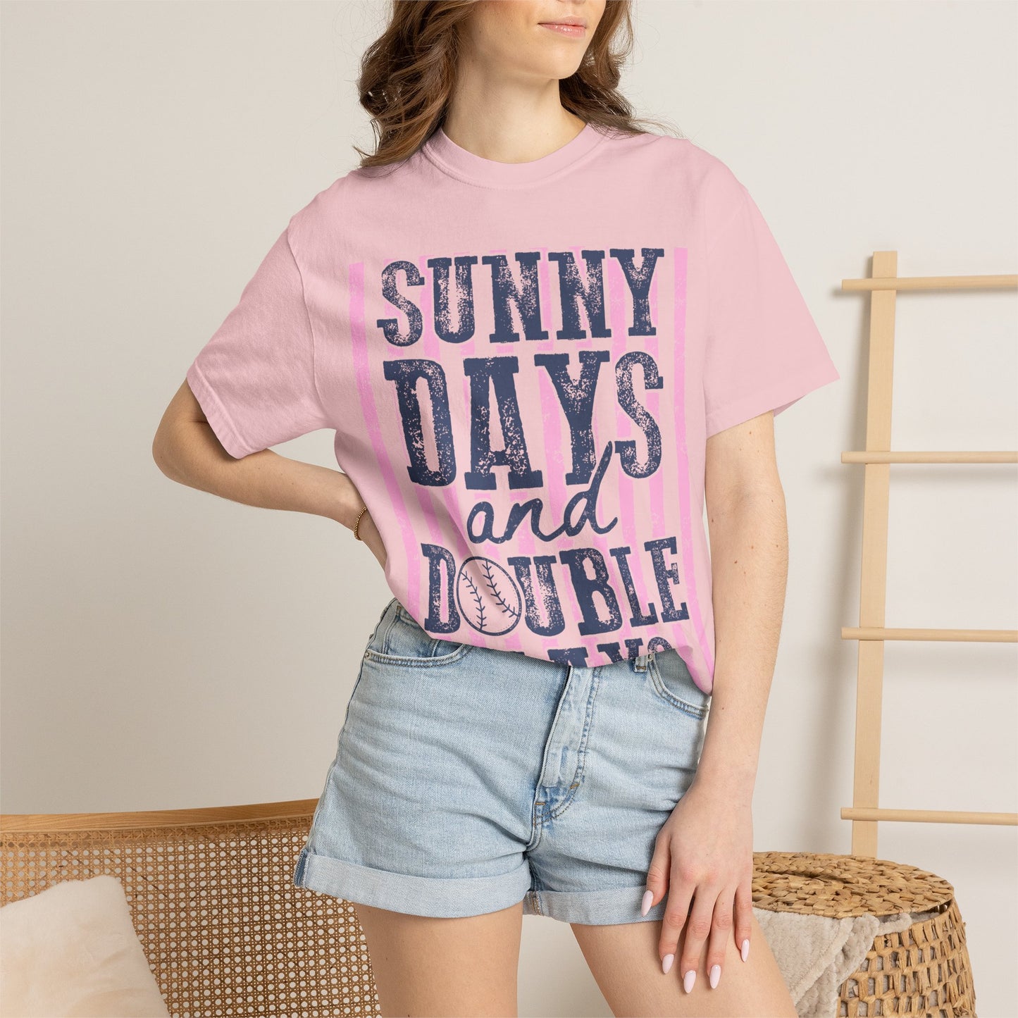 Sunny Days and Double plays- Baseball tee