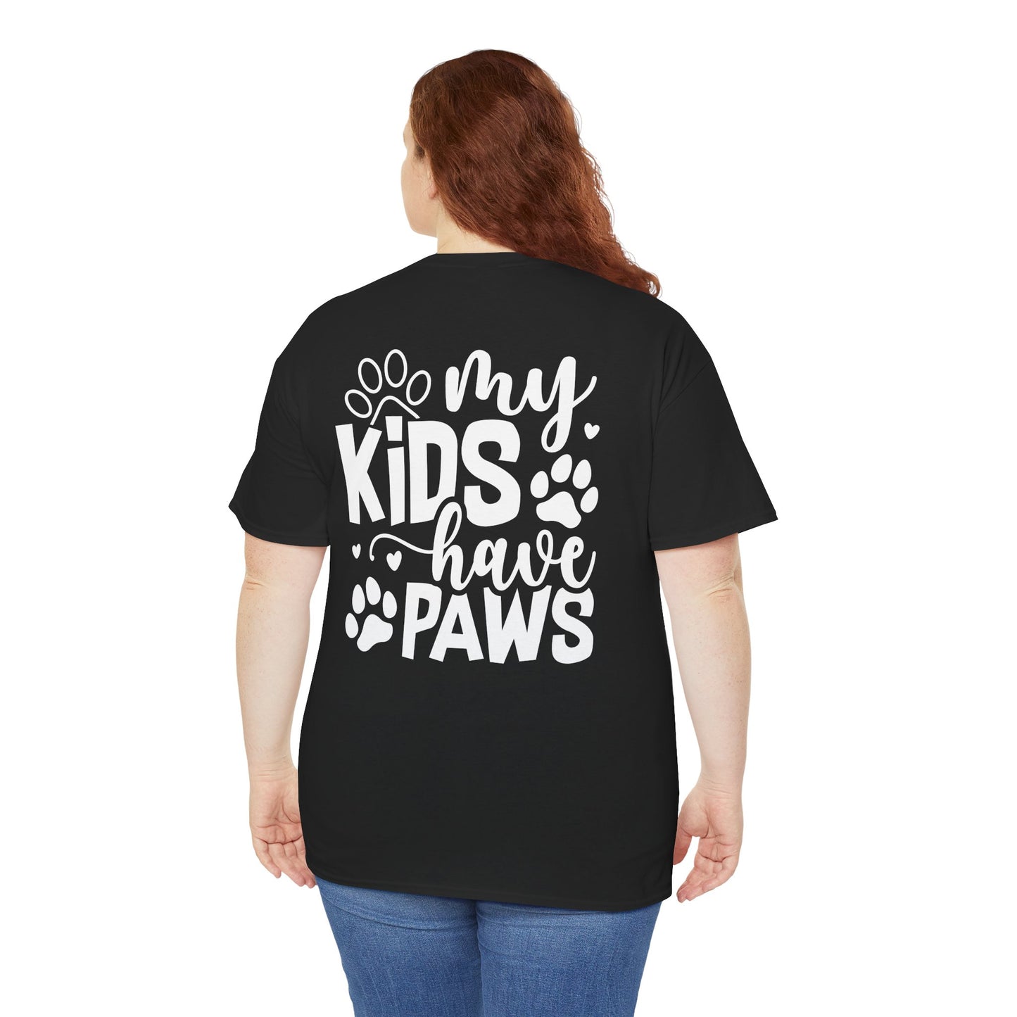 Oh My Kids Have Paws T-Shirt | Dog Mom Shirt | Cute Pet Lover Tee | Unisex Casual Graphic Shirt