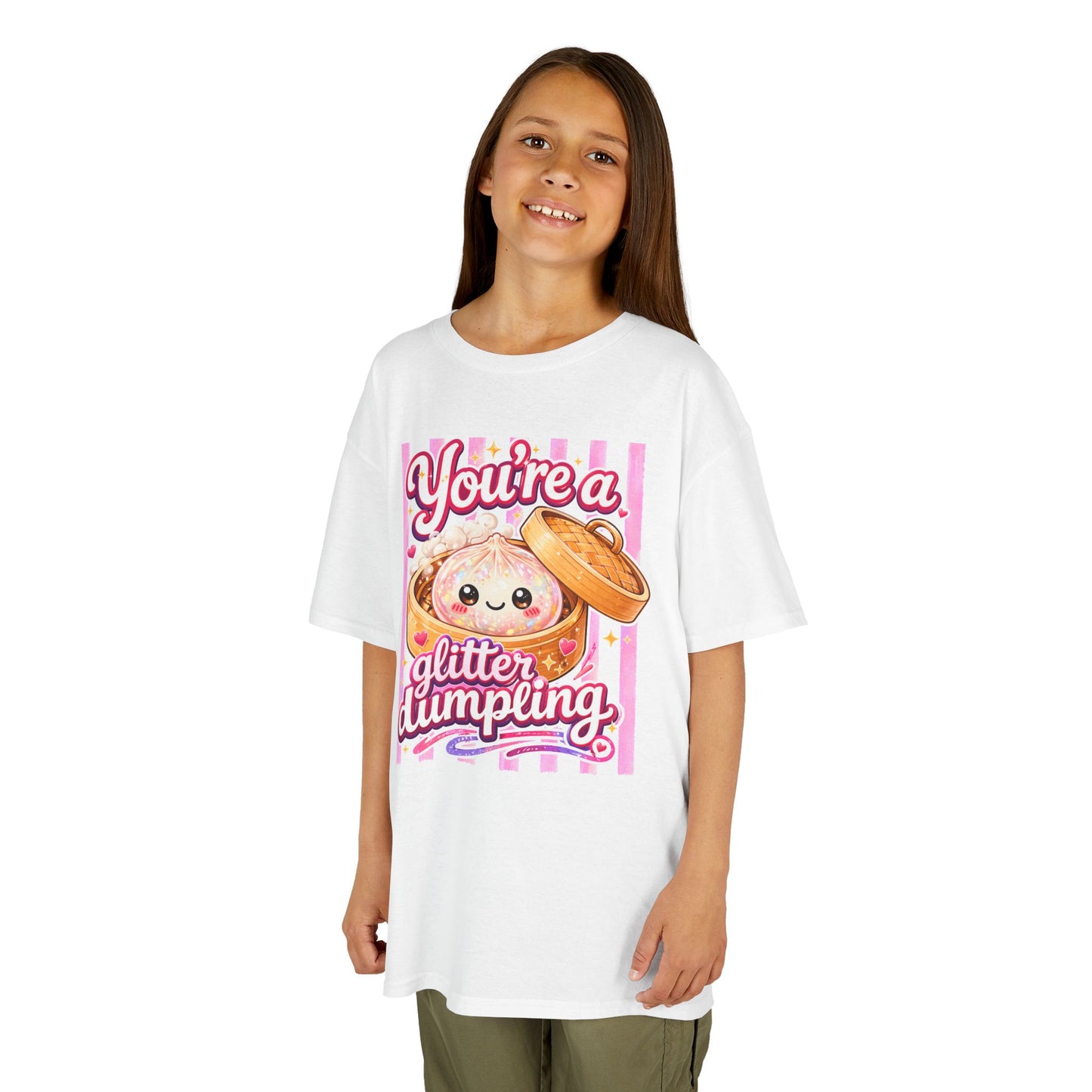 Kids Tee- You're a glitter dumpling