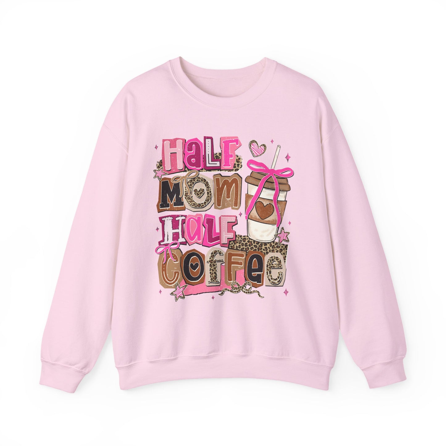 Half Mom Half Coffee Sweatshirt