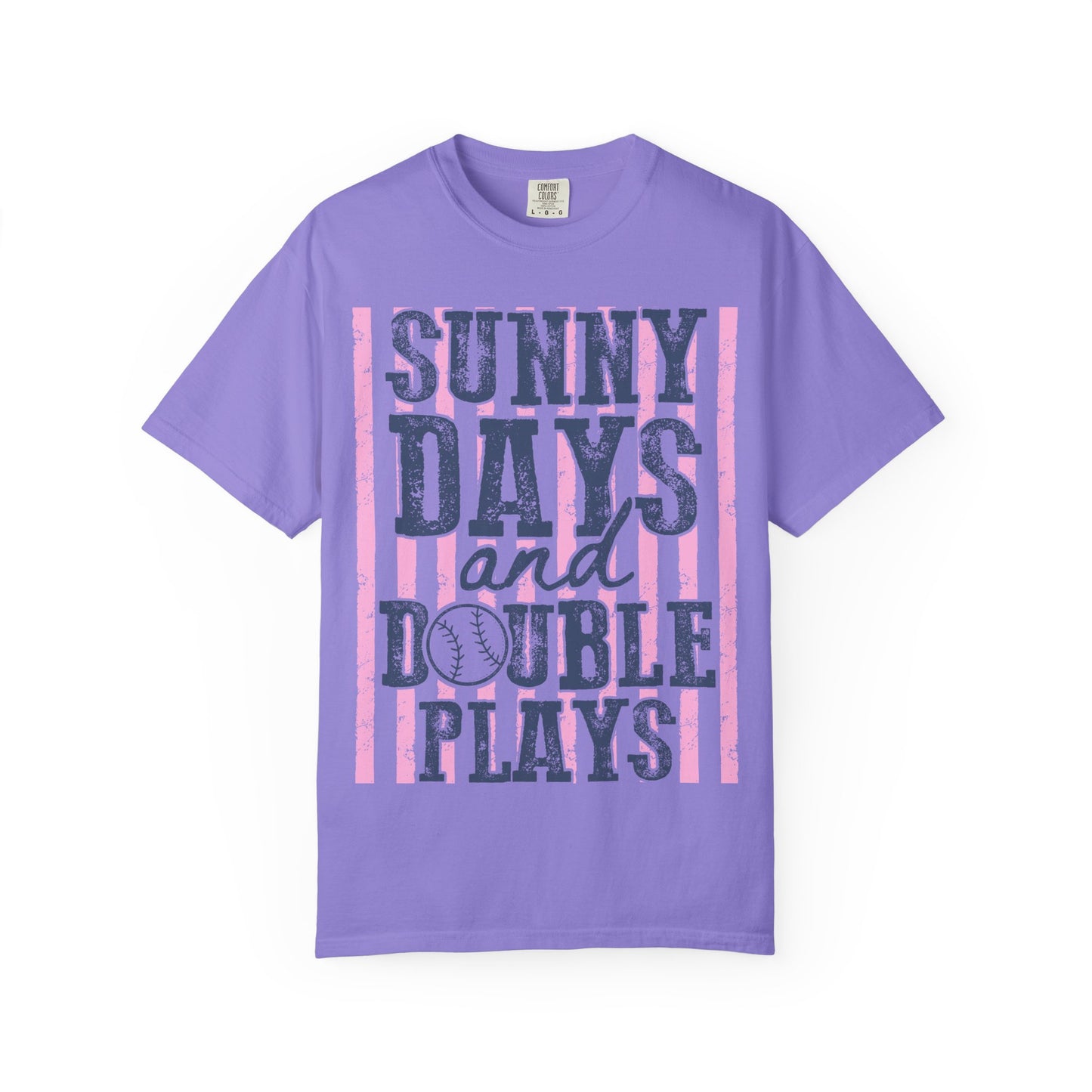Sunny Days and Double plays- Baseball tee