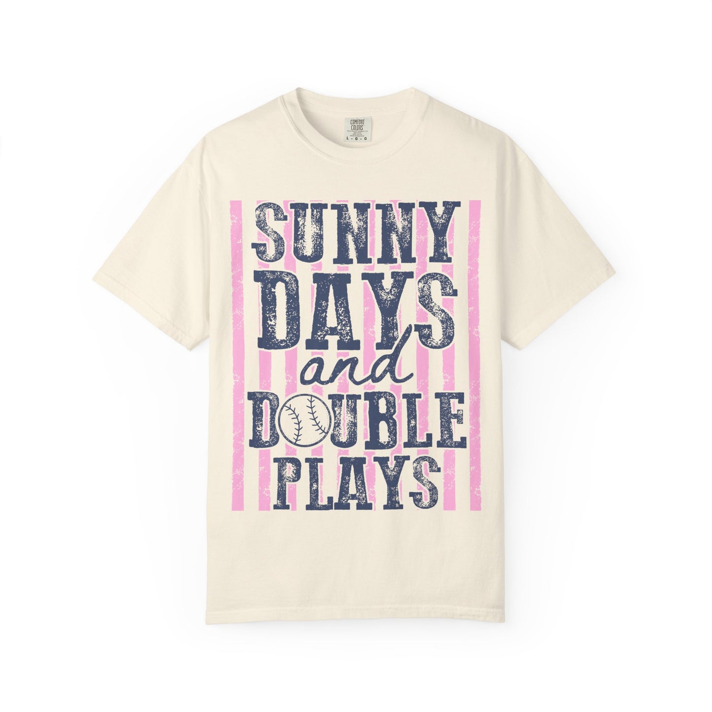 Sunny Days and Double plays- Baseball tee
